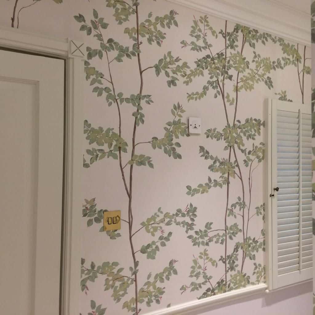 Wallpapered Room Kent